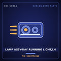 Genuine Mobis LAMP ASSY-DAY RUNNING LIGHT,LH 92207F2010 for Elantra 2016 HNS Parts Korea