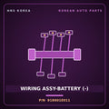 Genuine Mobis WIRING ASSY-BATTERY (-) 918601E011 for Verna 2006 HNS Parts Korea