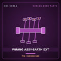 Genuine Mobis WIRING ASSY-EARTH EXT 919301C100 for Click 2002 HNS Parts Korea