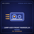 Genuine Mobis LAMP ASSY-FRONT MARKER,LH 923058S000 for Elec City 2020 HNS Parts Korea