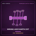 Genuine Mobis WIRING ASSY-EARTH EXT 9193025010 for Pride 2000 HNS Parts Korea