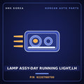Genuine Mobis LAMP ASSY-DAY RUNNING LIGHT,LH 92207N9700 for Tucson 2024 HNS Parts Korea