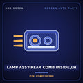 Genuine Mobis LAMP ASSY-REAR COMB INSIDE,LH 924052G100 for Lotze 2005 HNS Parts Korea