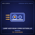 Genuine Mobis LAMP ASSY-REAR COMB OUTSIDE,LH 92401M6300 for K3 2018 HNS Parts Korea