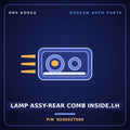 Genuine Mobis LAMP ASSY-REAR COMB INSIDE,LH 924032T500 for K5 2014 HNS Parts Korea