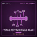 Genuine Mobis WIRING ASSY-TWIN SWING DR,LH 919034A081 for Grand Starex 1997 HNS Parts Korea