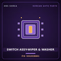 Genuine Mobis SWITCH ASSY-WIPER & WASHER 934202B801 for Santa Fe 2010 HNS Parts Korea
