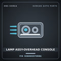 Genuine Mobis LAMP ASSY-OVERHEAD CONSOLE 92800EZ070RBQ for EV4 2024 HNS Parts Korea