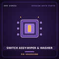 Genuine Mobis SWITCH ASSY-WIPER & WASHER 934202C000 for Tuscani 2006 HNS Parts Korea