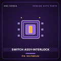 Genuine Mobis SWITCH ASSY-INTERLOCK 9317086102 for Mighty 1998 HNS Parts Korea