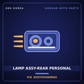 Genuine Mobis LAMP ASSY-REAR PERSONAL 928703V000RA5 for Aslan 2011 HNS Parts Korea