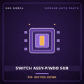 Genuine Mobis SWITCH ASSY-P/WDO SUB 935753L102WK for Grandeur 2005 HNS Parts Korea