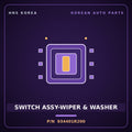 Genuine Mobis SWITCH ASSY-WIPER & WASHER 934401R200 for Accent 2011 HNS Parts Korea