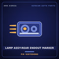 Genuine Mobis LAMP ASSY-REAR ENDOUT MARKER 926705H900 for 8-Ton Truck 2000 HNS Parts Korea