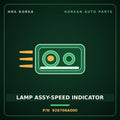 Genuine Mobis LAMP ASSY-SPEED INDICATOR 926706A000 for 5-Ton Truck 1997 HNS Parts Korea