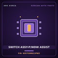 Genuine Mobis SWITCH ASSY-P/WDW ASSIST 935753M011PW2 for Genesis 2007 HNS Parts Korea