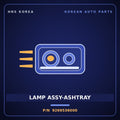 Genuine Mobis LAMP ASSY-ASHTRAY 9269536000 for Dynasty 1992 HNS Parts Korea