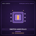 Genuine Mobis SWITCH ASSY-P.A.S 93360A50604X for i30 2015 HNS Parts Korea