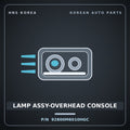 Genuine Mobis LAMP ASSY-OVERHEAD CONSOLE 92800M6010HGC for Soul 2019 HNS Parts Korea
