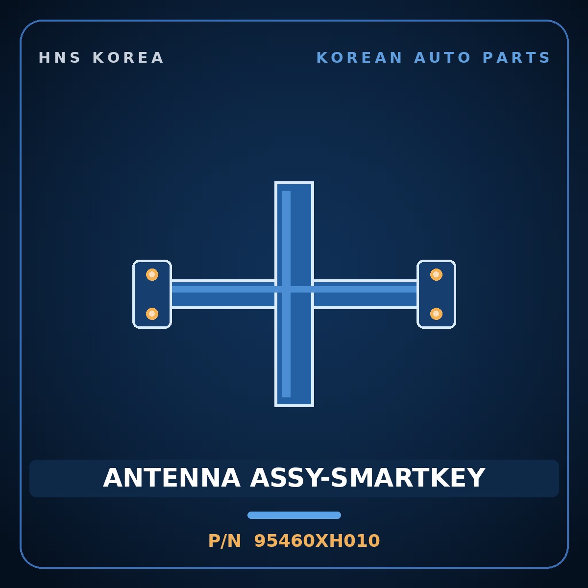 Genuine Mobis ANTENNA ASSY-SMARTKEY 95460XH010 for Nexo 2025 HNS Parts Korea