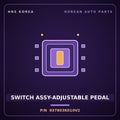 Genuine Mobis SWITCH ASSY-ADJUSTABLE PEDAL 937803K010V2 for Sonata 2008 HNS Parts Korea