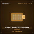Genuine Mobis SOCKET ASSY-CIGAR LIGHTER 9512024000 for Elantra 1995 HNS Parts Korea