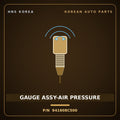 Genuine Mobis GAUGE ASSY-AIR PRESSURE 941608C500 for Aero City 1998 HNS Parts Korea