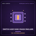 Genuine Mobis SWITCH ASSY-SIDE CRASH PAD,LWR 93750N1100RWN for Grandeur 2023 HNS Parts Korea