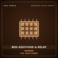 Genuine Mobis BOX ASSY-FUSE & RELAY 954717M000 for Trago 2006 HNS Parts Korea