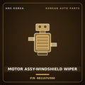 Genuine Mobis MOTOR ASSY-WINDSHIELD WIPER 981107U500 for Pavise 2013 HNS Parts Korea