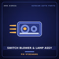 Genuine Mobis SWITCH BLOWER & LAMP ASSY 972824A001 for Grand Starex 2002 HNS Parts Korea