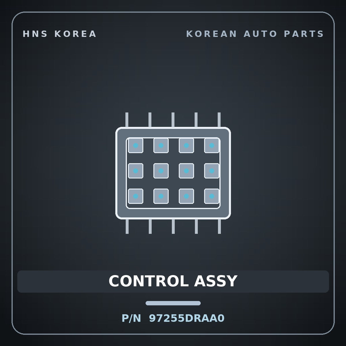 Genuine Mobis CONTROL ASSY 97255DRAA0 for Staria 2026 HNS Parts Korea
