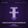 Genuine Mobis NOZZLE ASSY-W/SHLD WASHER,RH 986302B010 for Santa Fe 2006 HNS Parts Korea