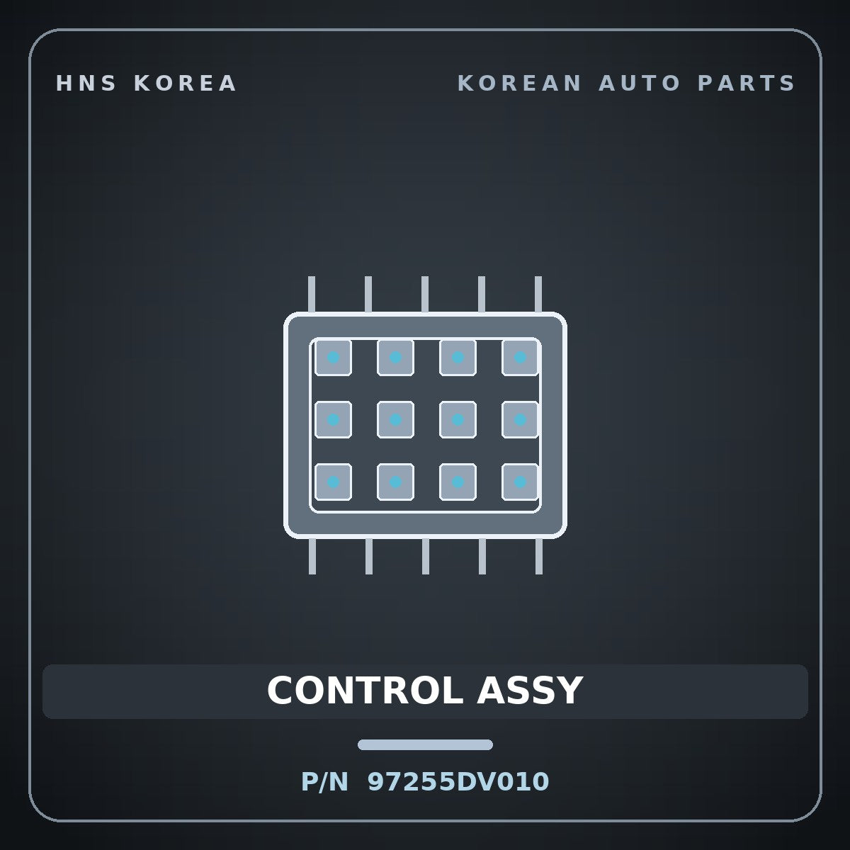 Genuine Mobis CONTROL ASSY 97255DV010 for Tasman 2024 HNS Parts Korea