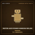 Genuine Mobis MOTOR ASSY-POWER WINDOW REG,RH 9890043001 for Grace 1995 HNS Parts Korea