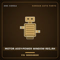 Genuine Mobis MOTOR ASSY-POWER WINDOW REG,RH 989004B000 for Porter 1996 HNS Parts Korea