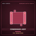 Genuine Mobis CONDENSER ASSY 993607P000 for Pavise 2013 HNS Parts Korea