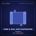 Genuine Mobis CORE & SEAL ASSY-EVAPORATOR 976091C000 for Click 2000 HNS Parts Korea