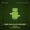 Genuine Mobis FORK ASSY-CLUTCH RELEASE QWDC0216520 for Aerotown 2008 HNS Parts Korea