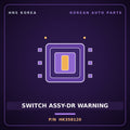 Genuine Mobis SWITCH ASSY-DR WARNING HK358120 for Galloper 1990 HNS Parts Korea