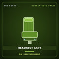 Genuine Mobis HEADREST ASSY S8897AP000RBD for Palisade 2019 HNS Parts Korea