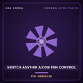 Genuine Mobis SWITCH ASSY-RR A/CON FAN CONTROL HR808130 for Galloper 1990 HNS Parts Korea