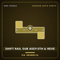 Genuine Mobis SHIFT RAIL SUB ASSY-5TH & REVE ME580917A for Galloper 1990 HNS Parts Korea