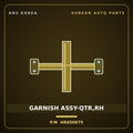 Genuine Mobis GARNISH ASSY-QTR,RH HR650975 for Galloper 1990 HNS Parts Korea