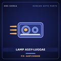 Genuine Mobis LAMP ASSY-LUGGAE AA9F150860B for Granbird 2001 HNS Parts Korea