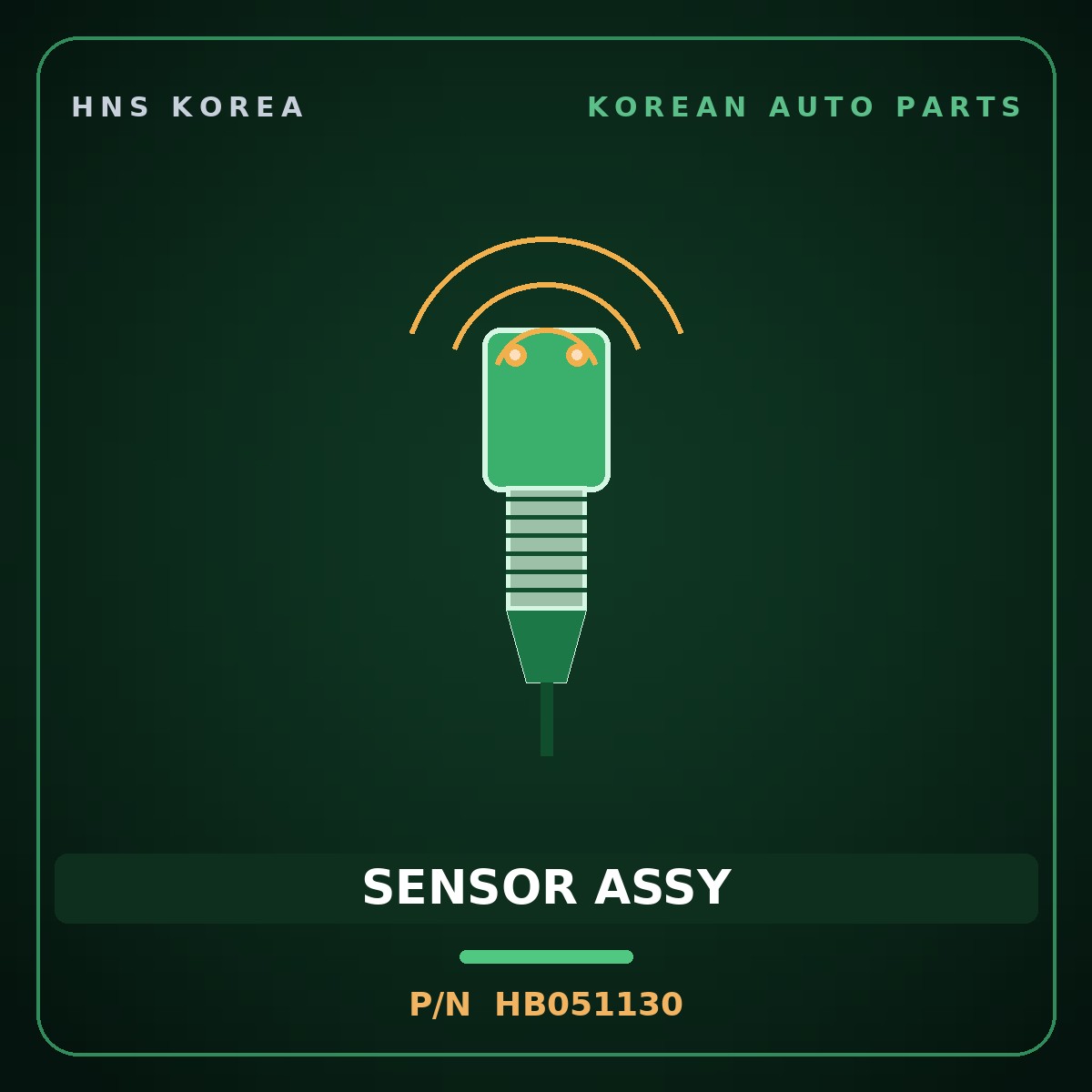 Genuine Mobis SENSOR ASSY HB051130 for Galloper 1990 HNS Parts Korea