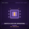 Genuine Mobis SWITCH ASSY-DR OPERATING AA96L66190 for Granbird 2001 HNS Parts Korea