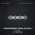 Genuine Mobis CROSSMEMBER COMPL-FR AXLE 624002S100 for Tucson 2010 HNS Parts Korea
