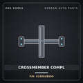 Genuine Mobis CROSSMEMBER COMPL 624002B050 for Santa Fe 2006 HNS Parts Korea