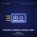 Genuine Mobis HOLDER & WIRING-LICENSE LAMP 92590Z1000 for ST1 2023 HNS Parts Korea